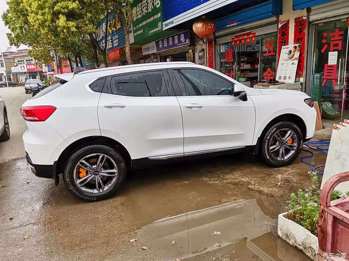 【图】躁动的青春----我家大白改装路(卡钳改色)_哈弗f5论坛_汽车之家