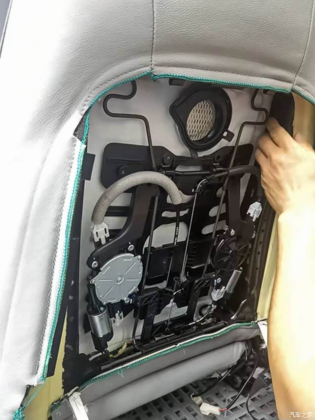 奥迪a6c7座椅改装通风加热