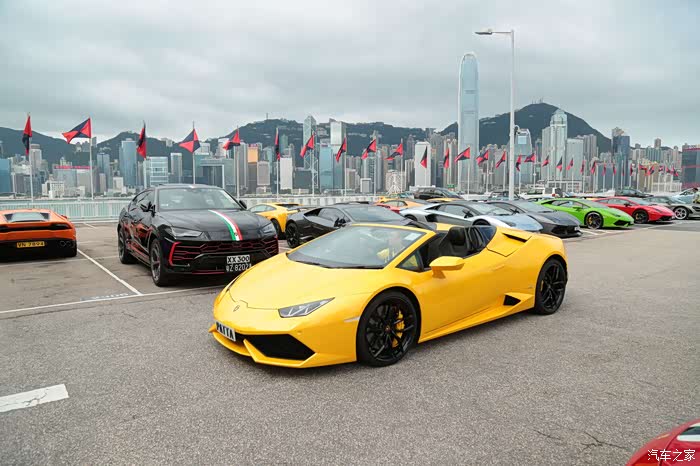 人生第一辆超跑香港lamborghinihuracanspyderlp6104