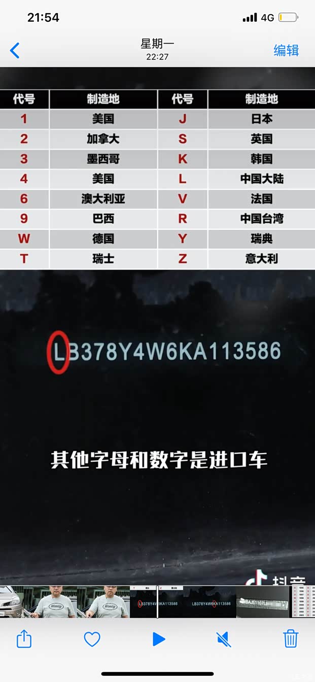 求大神帮忙查下车架号
