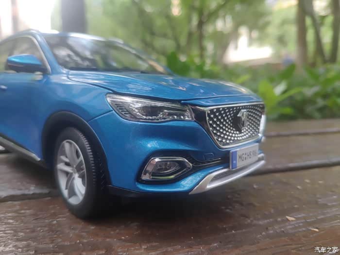 车模也很精彩,名爵HS模型拍摄记录