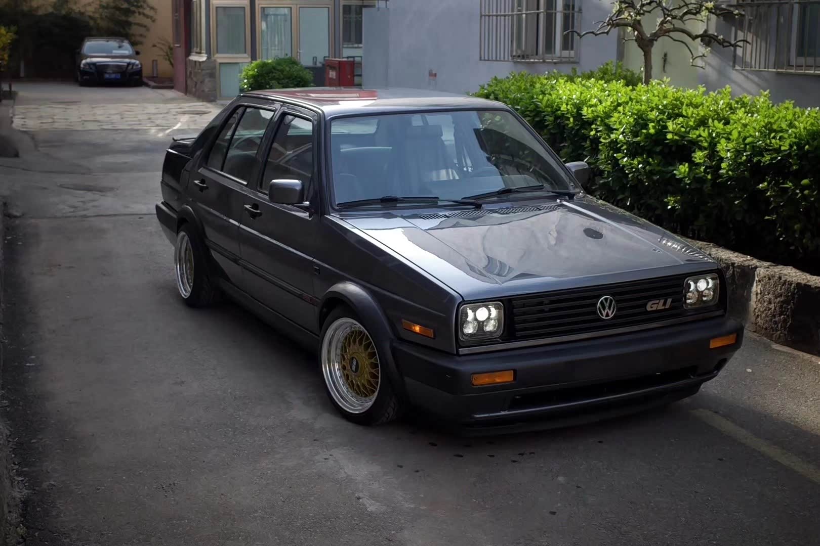 mk2捷达方方正正的经典外形美极了