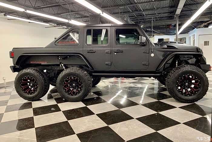 【图】全时六轮驱动的吉普车,够不够野_悍马论坛_汽车之家论坛