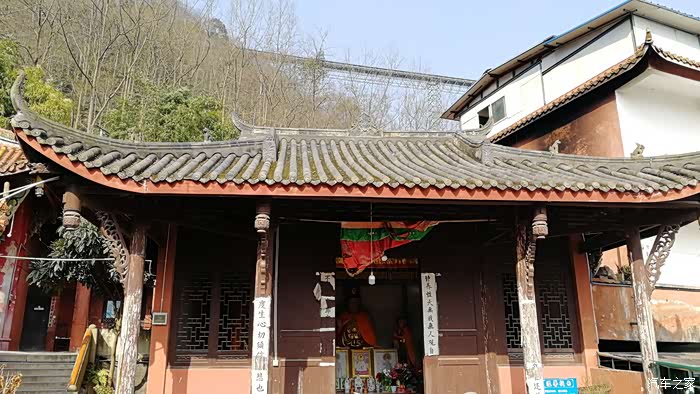 四川长安suv联盟跋山涉水自驾大鹏寺