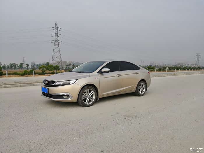 【爱车就来拍】自主汽车品牌标杆--帝豪gl 琥珀金