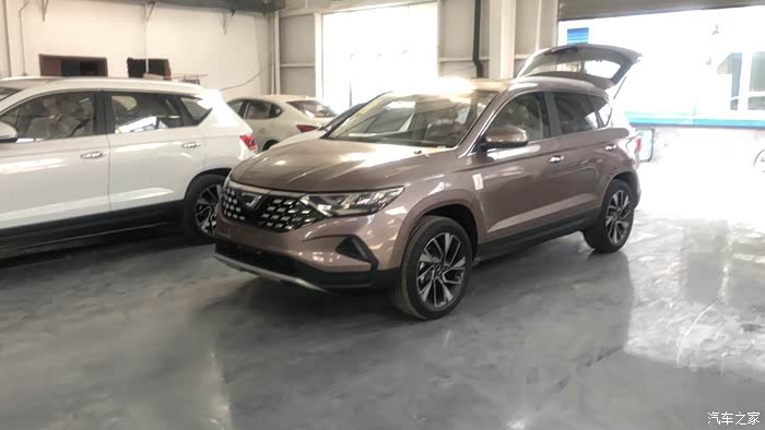 捷达vs5香薰灰实车