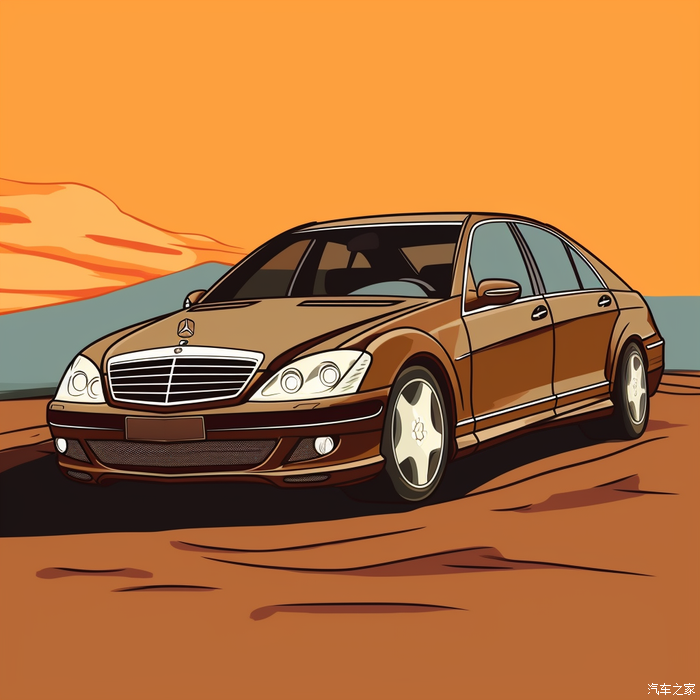 【图】做了一些w221的卡通图像_奔驰s级论坛_汽车之家论坛