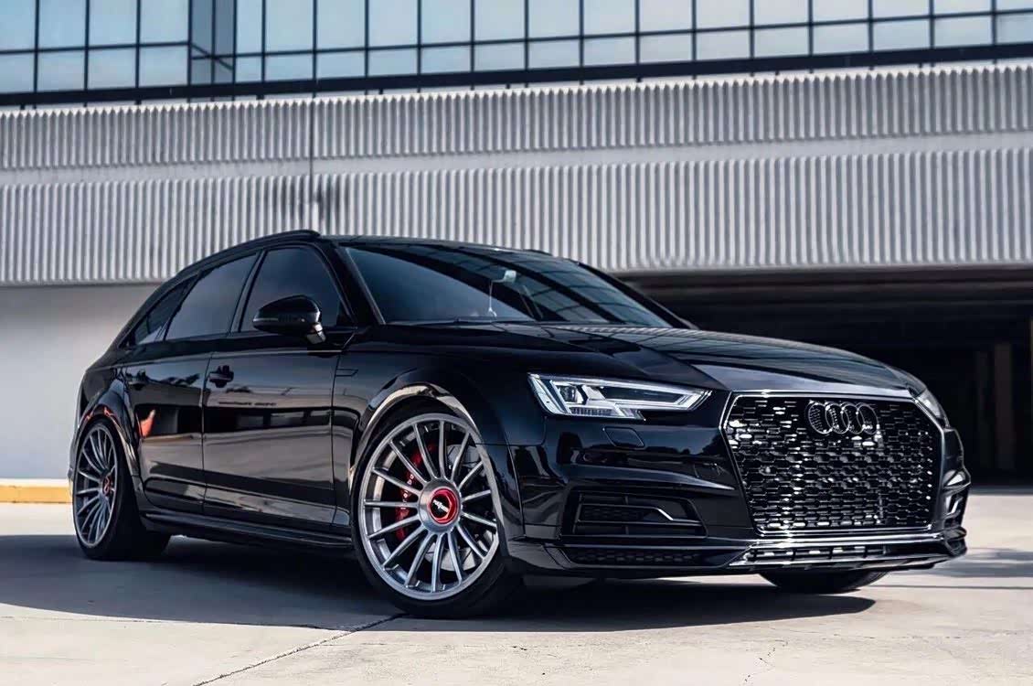 abt改装的奥迪s4avant,性能强悍,外观凶狠.