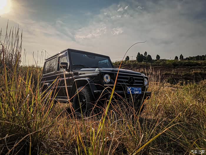 swb奔驰两门大g户外高清写真