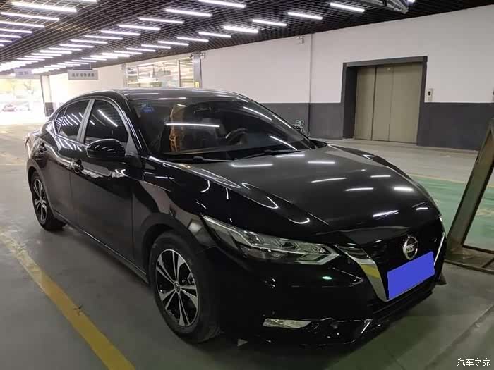 酷炫的黑色轩逸,真好看哈哈哈