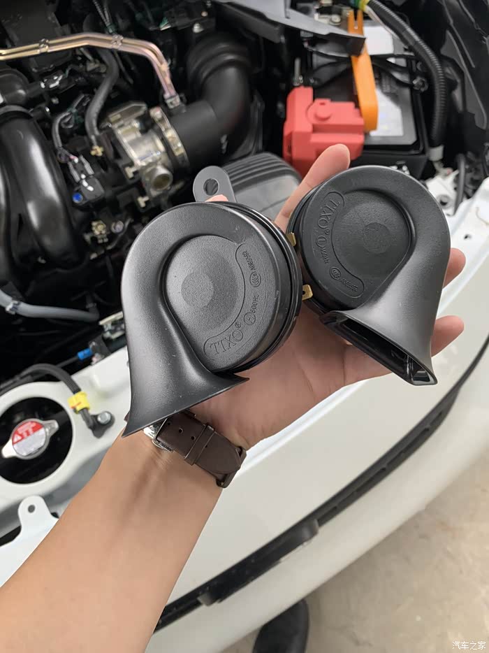 四代飞度安装蜗牛喇叭