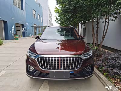 红旗hs5岩浆棕用车分享