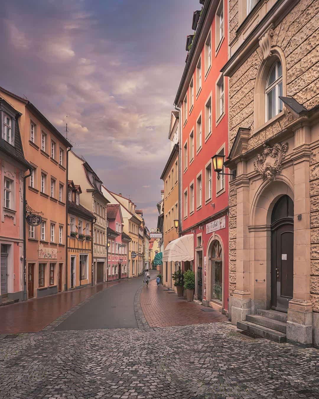 德国班贝格城,一座文艺复古的小城.