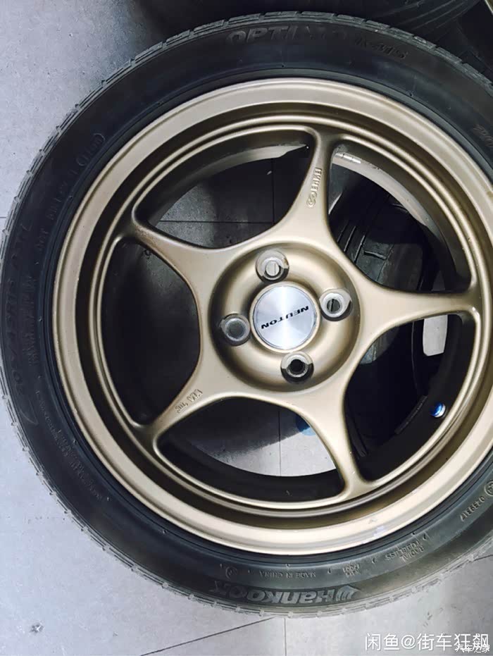 车已卖,闲置日本enkei rp01正品一套,16寸带胎