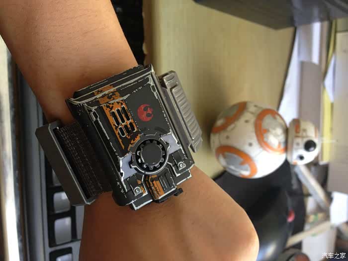 hongbbh星战迷的福音静态体验sphero战损版bb8