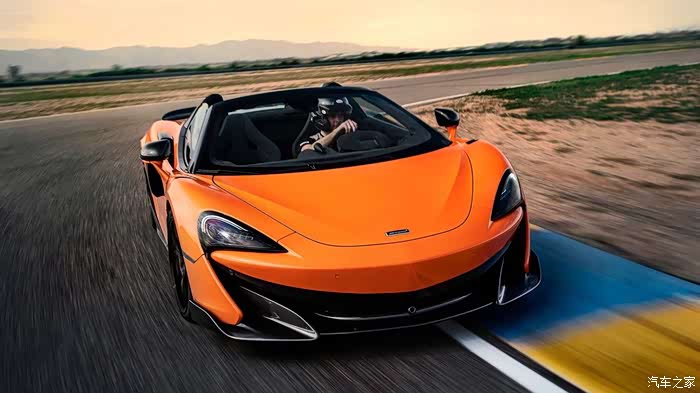 迈凯伦600lt spider,尾部会喷火的笑脸杀手