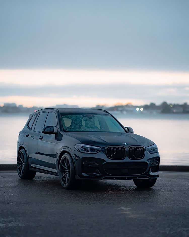 宝马x3m40i黑武士这样的x3真的好帅好帅