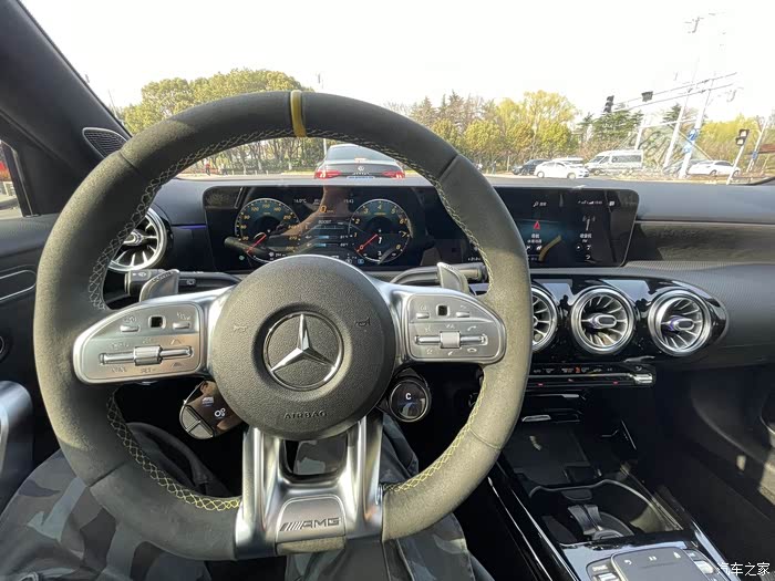 【图】朋友割爱,喜提a45s(二手)_奔驰amg论坛_汽车之家论坛