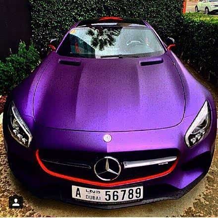 法拉利laferrari为首的紫色战队