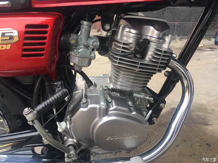 老摩托车情怀 晒晒俺的收藏--1996年本田cg125