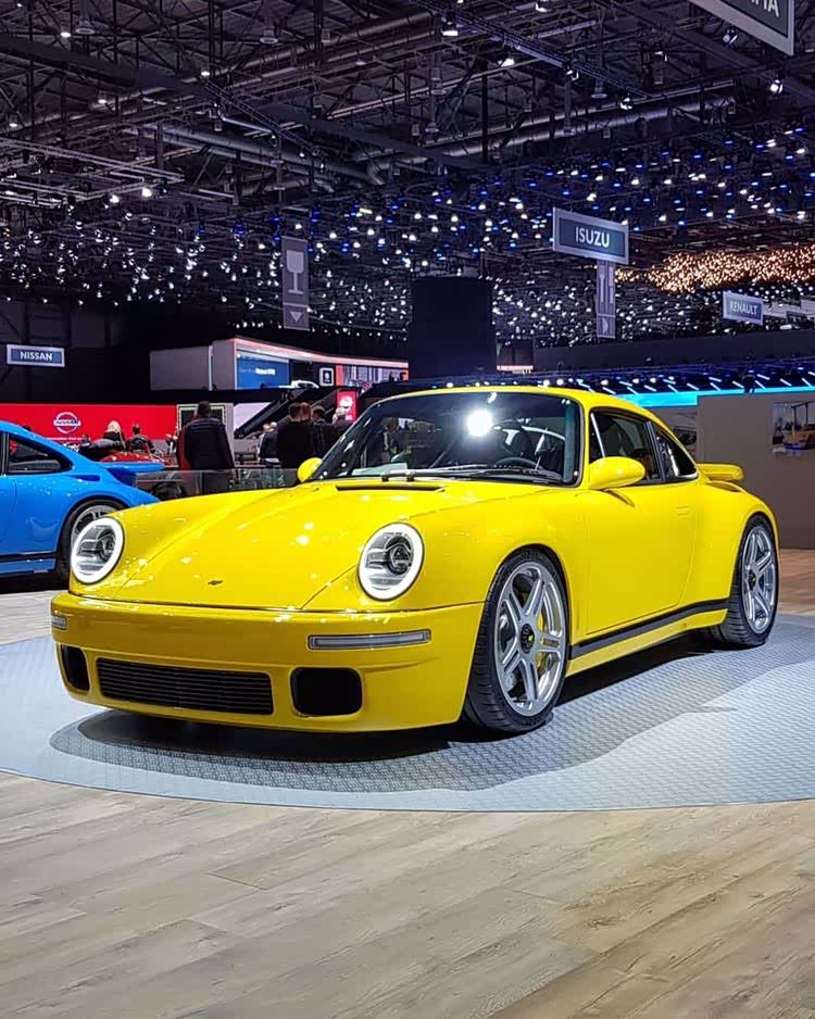 ruf改装的老保时捷911ctr有点科幻了