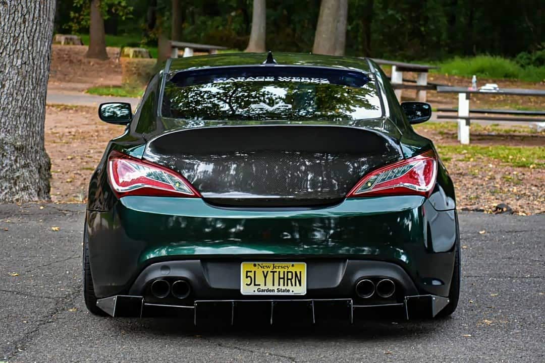 现代劳恩斯酷派改装这个屁股耐看应该不少人会喜欢他