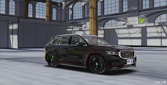 吉利星越l黑武士