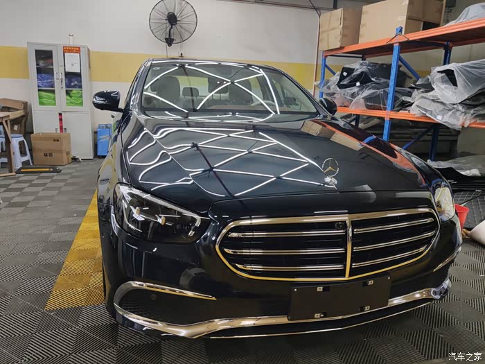 【图】广州e300松石绿到货_奔驰e级论坛_汽车之家论坛