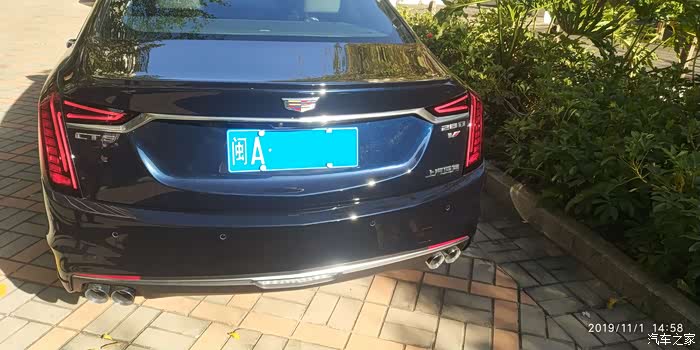 【图】2020款ct6领先运动黛蓝提车_凯迪拉克ct6论坛_汽车之家论坛