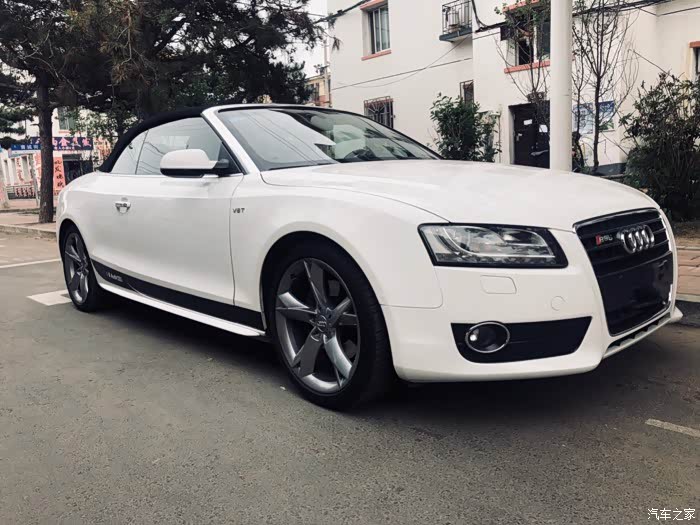 11年奥迪敞篷a5进口车