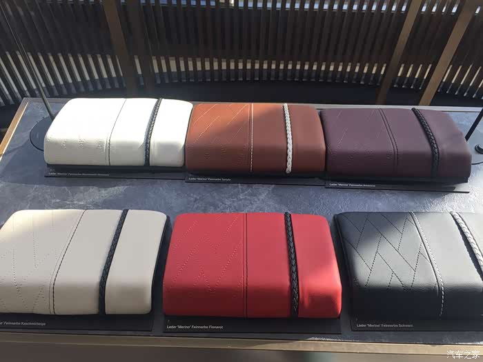 7系座椅个性化定制菱格纹全merino真皮内饰全部6种样版