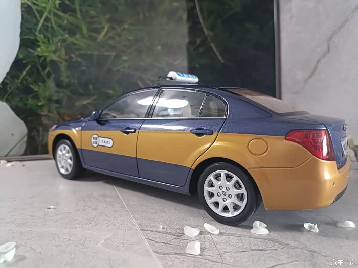 【图】汽车模型静态赏析(三)奔腾b50出租车_吉林论坛_汽车之家论坛
