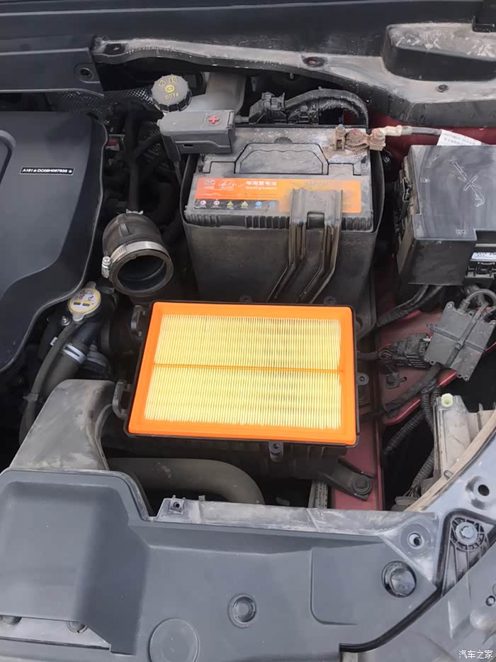 18款绅宝d50更换空气空调滤