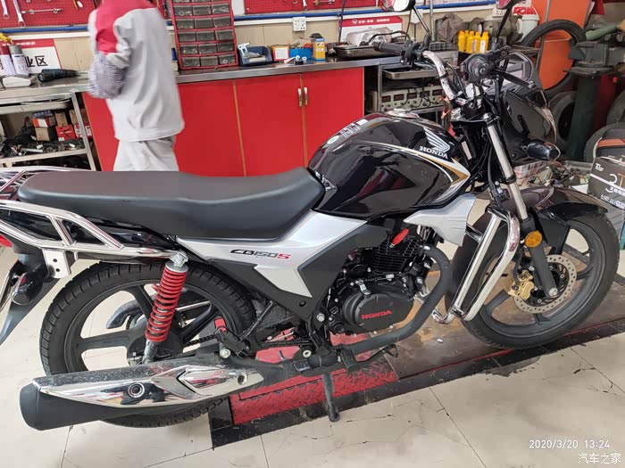 春暖花开喜提五羊本田雄帅cb150s