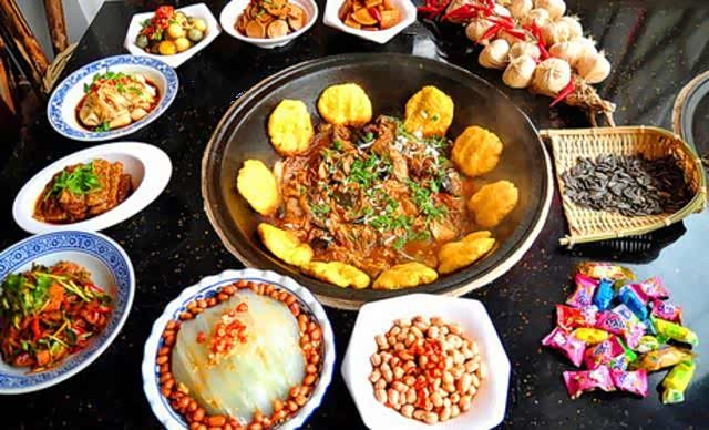 农家宴朴实无华.真材实料.小时候的味道.最简单的美食