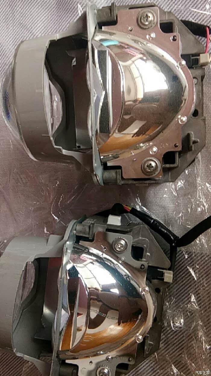 ct200h准备改小糸led双光透镜