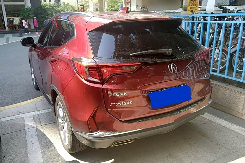 假长安真讴歌红色cdx老车主前来报到