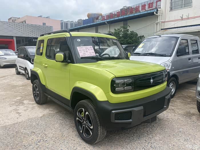 【图】今天路过宝骏,看见一辆悦也摆在那_宝骏悦也皮卡论坛_汽车之家