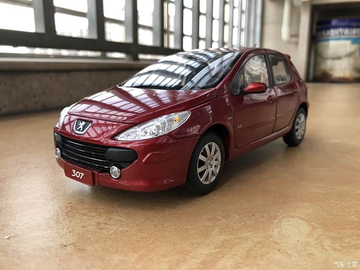 【图】东风标致307两厢车模鉴赏_模型论坛_汽车之家论坛