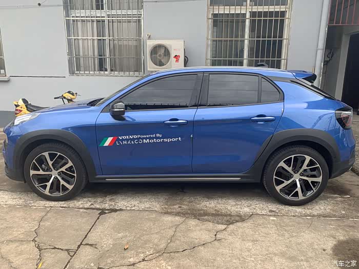 换了一个领克01的轮毂