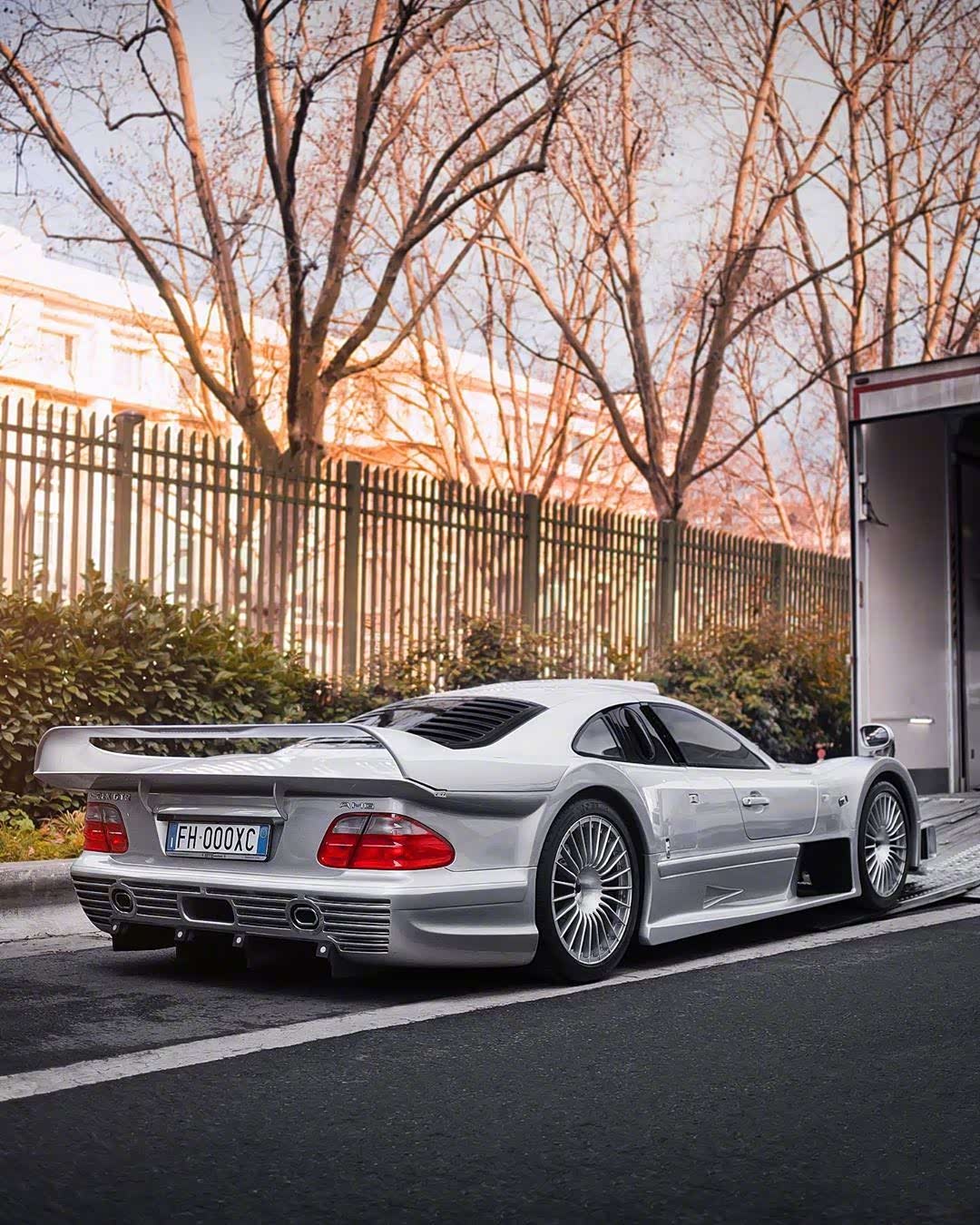 梅赛德斯clk gtr,一枚超级奔