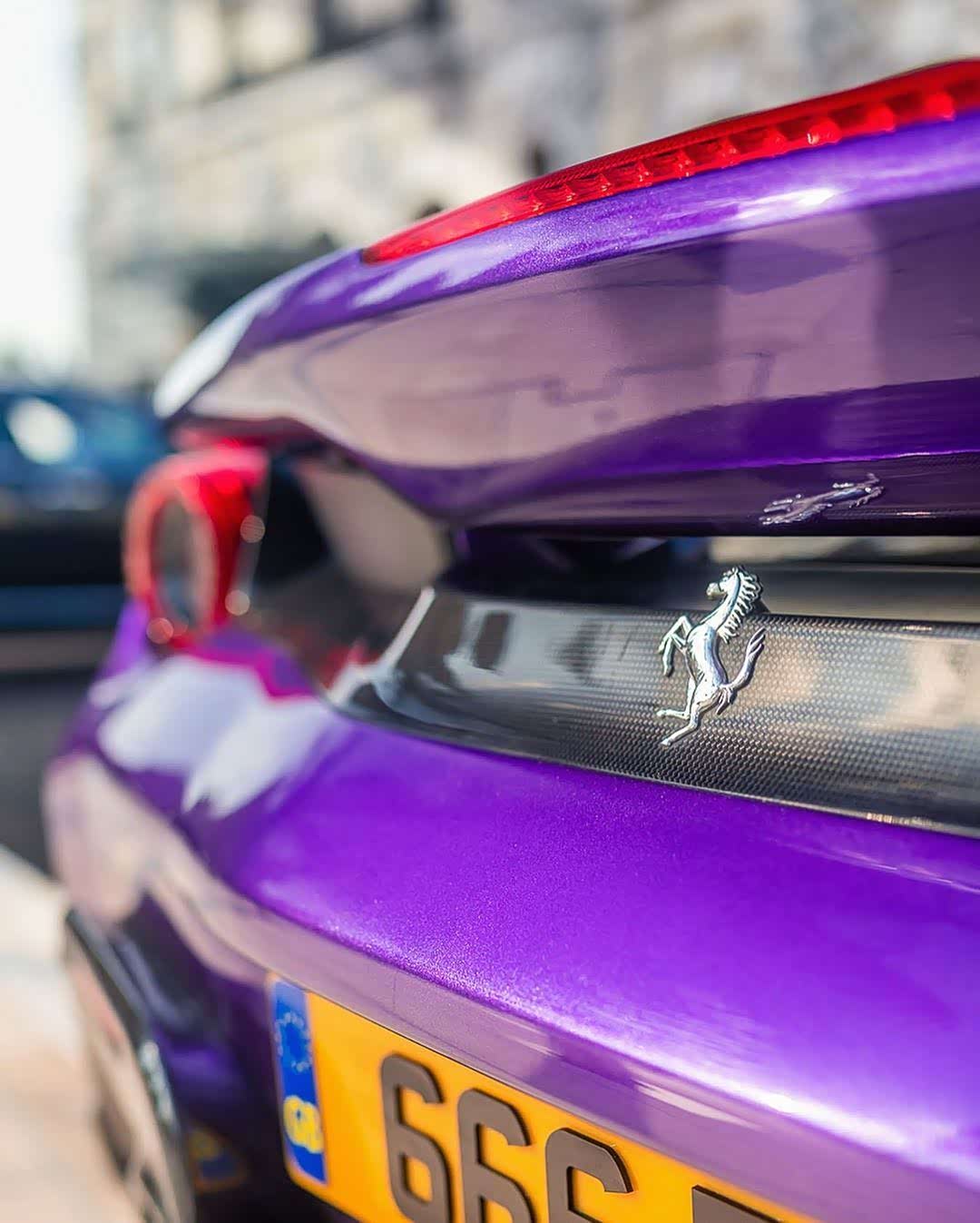 【图】紫色ferrari 488 pista 让人心动_法拉利论坛_汽车之家论坛