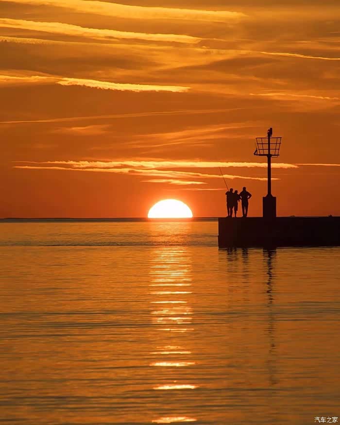 夕阳之约最美时光