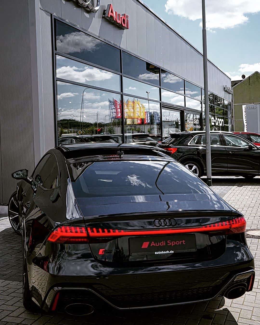 audi rs7 sportback颜值帅爆了