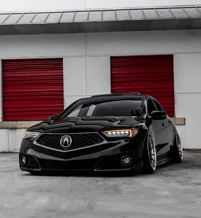 讴歌tlx改装案例来了,真的很帅