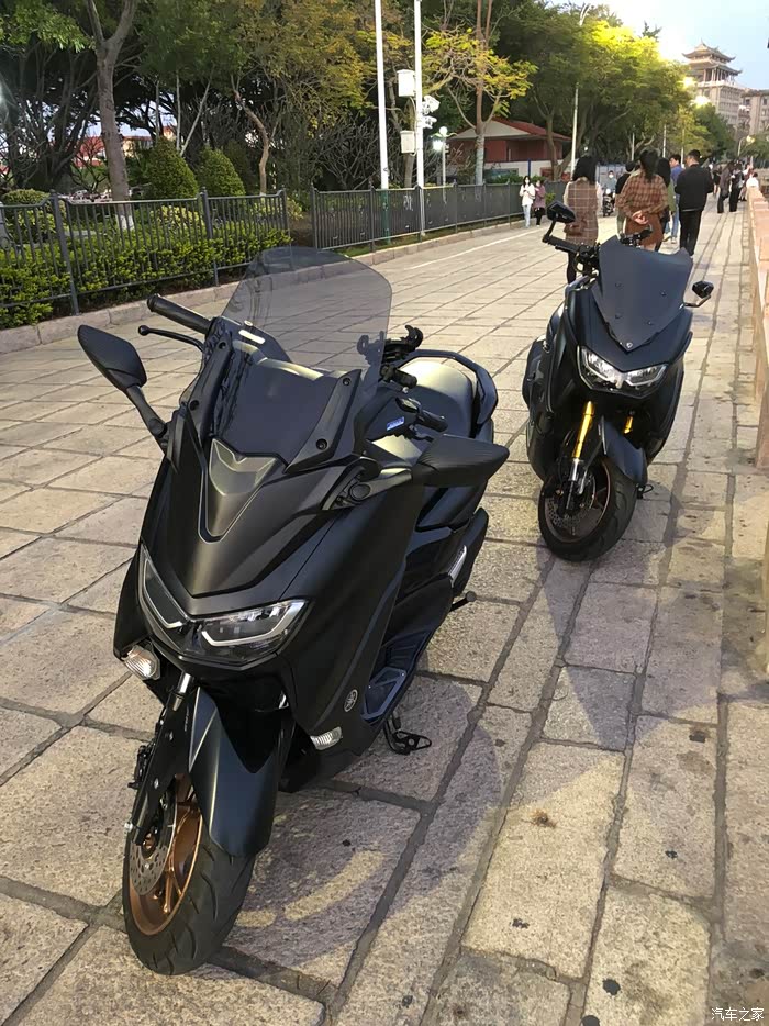 雅马哈nmax155风挡改装心得