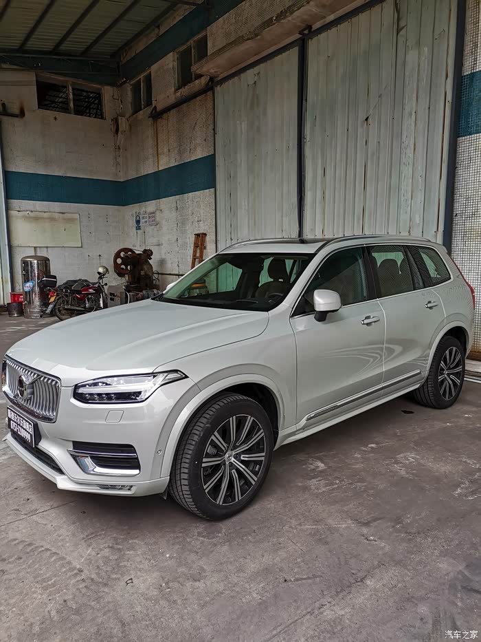 20款沃尔沃xc90白桦银