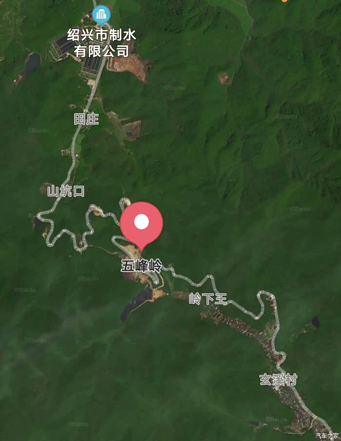 领克03打卡绍兴秋名山之五峰岭