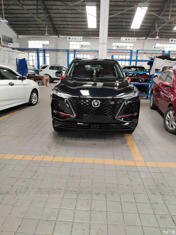 保养偶遇黑色顶配75普拉斯