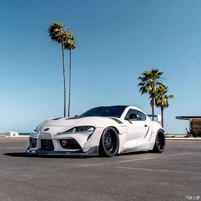丰田supra a90改装,超帅尾翼
